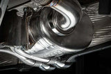 Fits 2017-24 718 Boxster Porsche Catback Exhaust Left Muffler-2.0/2.5T stainless steel