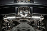 Fits 2017-24 718 Boxster Porsche Catback Exhaust Right Muffler-2.0/2.5T stainless steel
