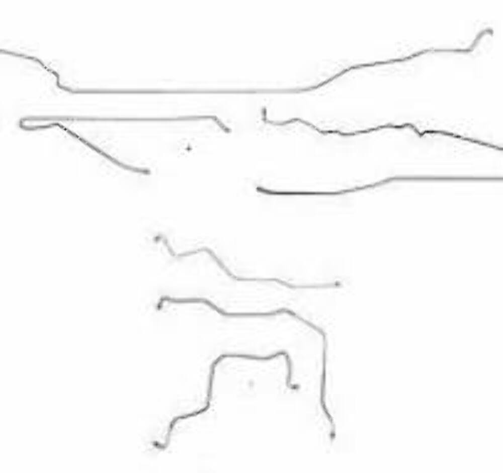 96-99 Chevrolet Cavalier Brake Line Kit Stainless Steel