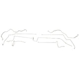 99-03 Toyota Solara Complete Brake Line Kit w/ AWABS, 4W Disc Brakes Steel CBK0031OM