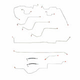 Brake Line Kit for 2002-2005 Dodge Ram 1500 short bed stainless steel