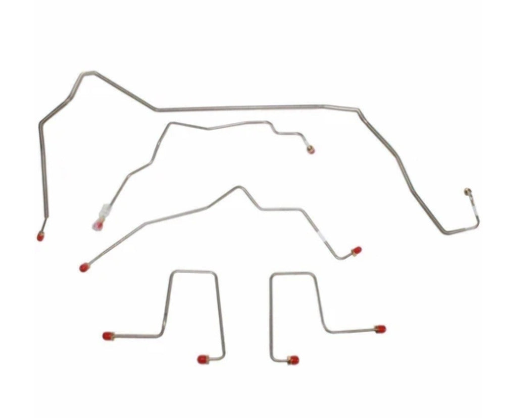 2001-2003 Chevrolet S-10 Complete Brake Line Kit 4WD Ext Cab ZR2 Stainless CBK0039SS