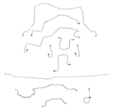 Complete Brake Line Kit for 1998-2001 Dodge Ram 3500