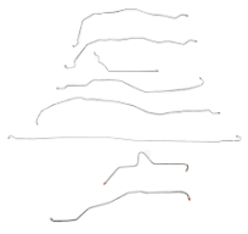 Brake Line Kit for 01-07 Chevy Silverado 2500 HD long bed