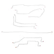 Complete Brake Line Kit for 2005-2007 Chevy Silverado 1500 ABS 4WD drum brakes steel