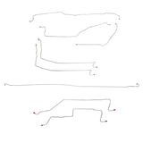 Complete Brake Line Kit for 2005-2007 Chevy Silverado 1500 ABS 4WD drum brakes steel
