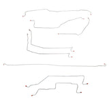 2005-07 Chevrolet Silverado 1500 Complete Brake Line Kit 4x4 Stainless CBK0043SS