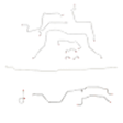 Brake Line Kit for 2013 95-97 Dodge Ram 2500 ABS 4WD long bed stainless steel