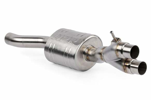 Fits 2017 Polo Volkswagen Catback Exhaust System - Polo GTI (AW) stainless steel polished