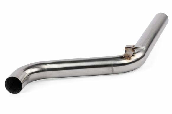 Fits 2017 Polo Volkswagen Catback Exhaust System - Polo GTI (AW) stainless steel polished