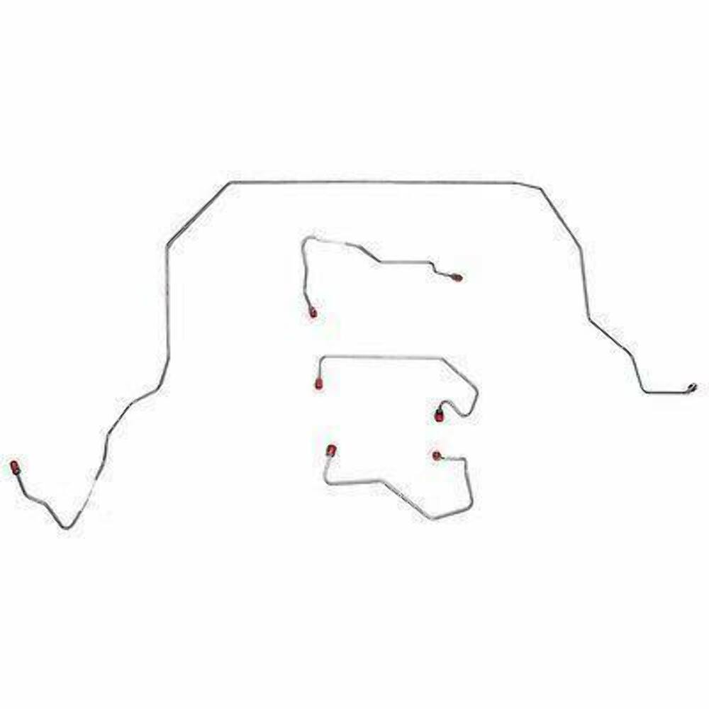 Complete Brake Line Kit for 1997-2001 Ford Expedition 4WD steel