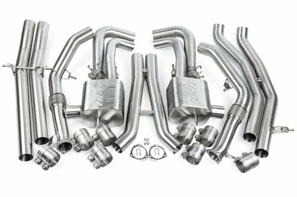 Fits 2020-2025 RS Q8 Audi Catback Exhaust System - RS Q8 (4M) stainless steel