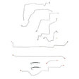 Brake Line Kit for 2002-2005 Dodge Ram 1500 ABS disc brakes short bed steel