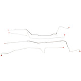 Brake Line Kit for 00-07 Ford Taurus AWABS stainless steel