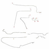 Brake Line Kit for 93-95 Jeep Wrangler ABS stainless steel