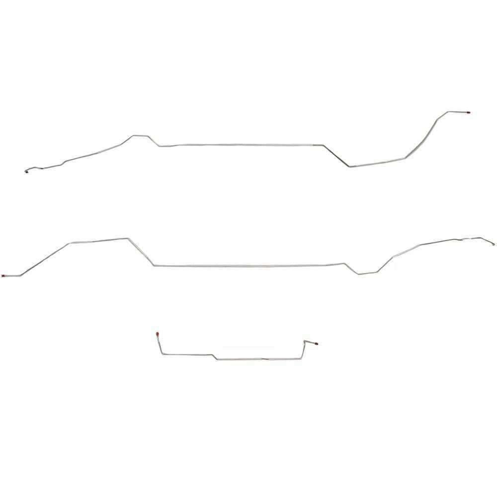 00-03 Chevrolet Malibu w/ABS and Traction Control Complete Brake Line Kit Stainless CBK0064SS
