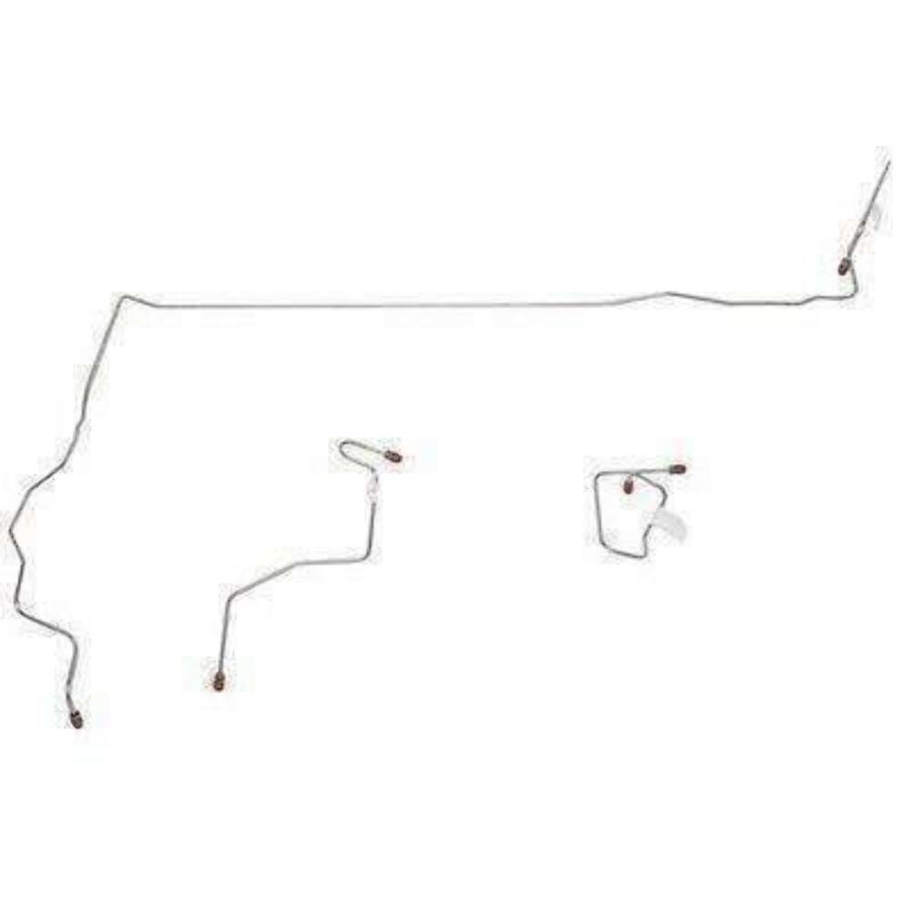 Brake Line Kit for 06-10 Hummer H3 stainless steel