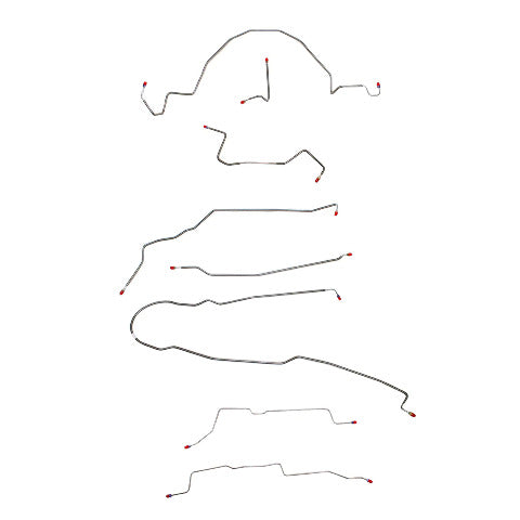 Complete Brake Line Kit for 98-01 Ford Ranger 2WD short bed