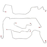 2005-2006 Pontiac GTO Complete Brake Line Kit Steel CBK0069OM
