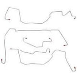 Complete Brake Line Kit for 2005-2006 Pontiac GTO stainless steel