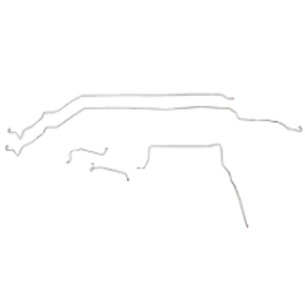 Complete Brake Line Kit for 2005-2006 Pontiac GTO stainless steel