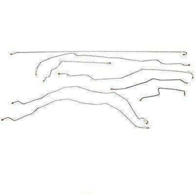 Brake Line Kit for 2013 01-07 Chevy Silverado 2500 HD ABS short bed steel