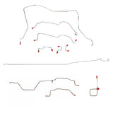 Brake Line Kit for 95-97 Dodge Ram 2500 long bed stainless steel