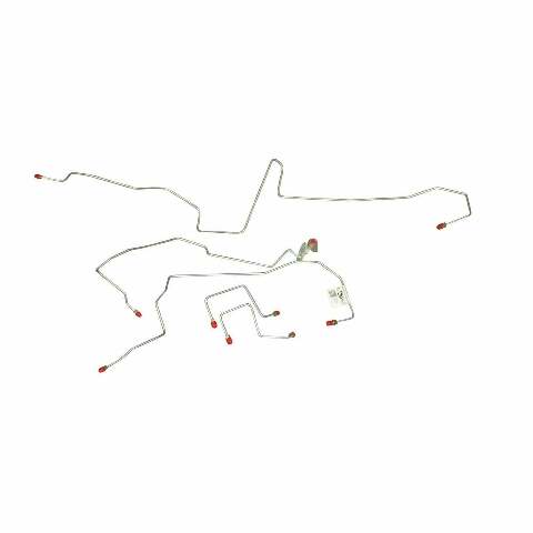 Complete Brake Line Kit for 2002-2003 Ford Ranger AWABS 4WD stainless steel