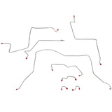 Brake Line Kit for 95-97 Dodge Ram 2500 AWABS 4WD long bed steel