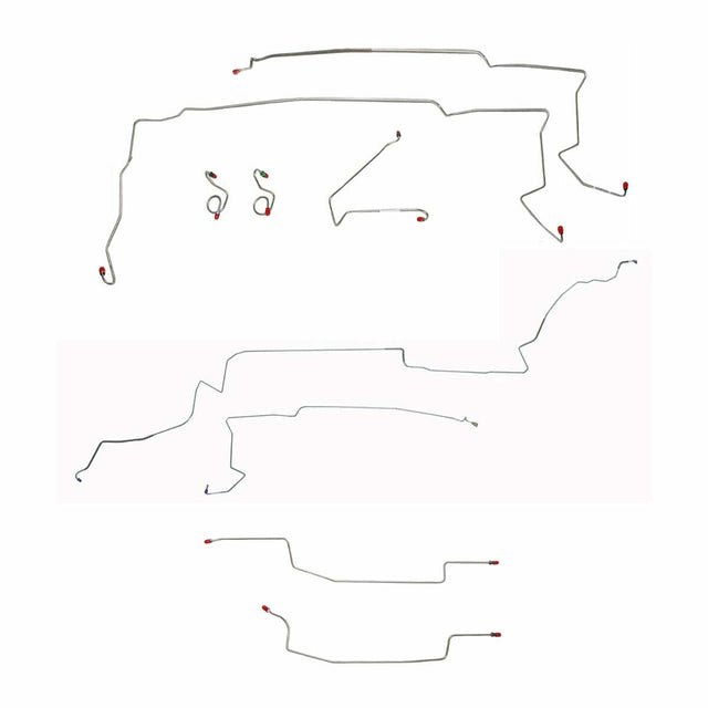 Brake Line Kit for 2013 87-93 Ford Mustang ABS stainless steel