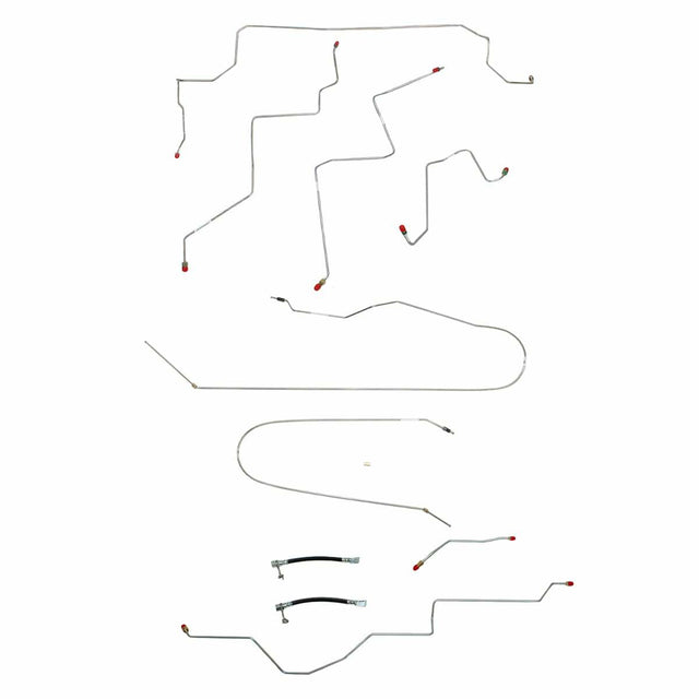 Brake Line Kit for 2013 02-05 Dodge Ram 1500 ABS 2WD short bed steel