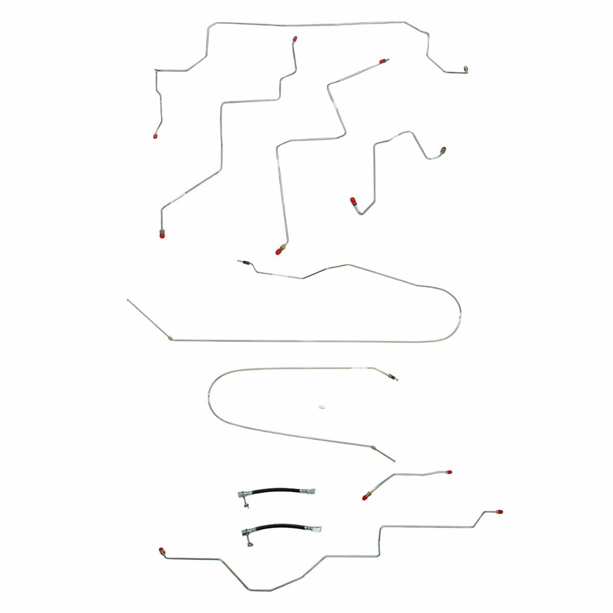 Brake Line Kit for 2013 02-05 Dodge Ram 1500 ABS 2WD short bed stainless steel