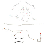 01-02 Dodge Ram 3500 Brake Line Kit 2WD Ext Cab/Long Bed AWABS