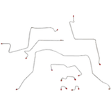 95-97 Dodge Ram 1500 Brake Line Kit 4WD Ext Cab/Short Bed AWABS