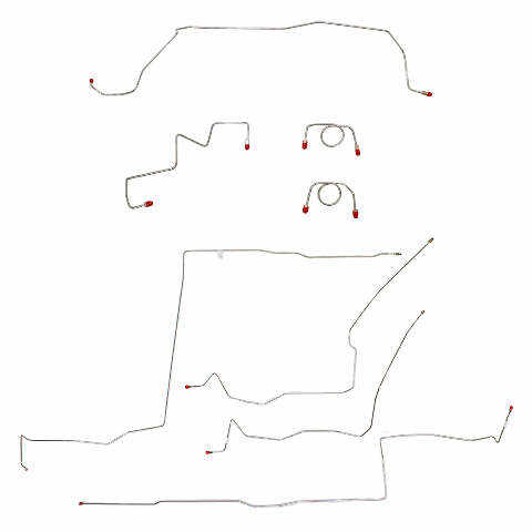 Brake Line Kit for 2003-2005 Dodge Neon