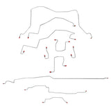 Complete Brake Line Kit for 1998-2001 Dodge Ram 1500 ABS 4WD short bed stainless steel