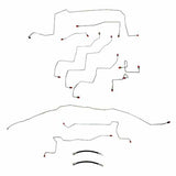 2002-2003 Dodge Durango RT Complete Brake Line Kit 4WD Rear Disc AWABS Steel CBK0096OM