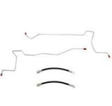 2002-2003 Dodge Durango RT Complete Brake Line Kit 4WD Rear Disc AWABS Steel CBK0096OM