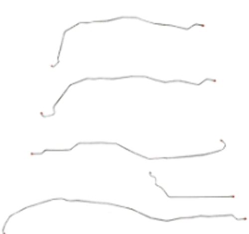 Replacement Line for 01-07 Chevy Silverado 2500 HD Ext Cab/ long bed stainless steel