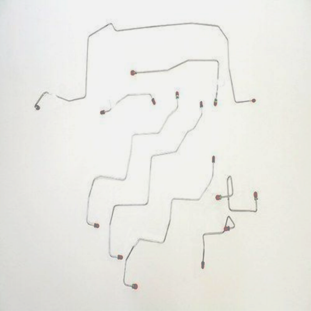 Complete Brake Line Kit for 1998-2001 Ford Explorer ABS stainless steel