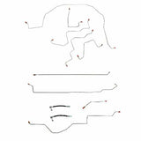 2006 Dodge Ram 1500 Brake Line Kit 4WD Reg Cab/Short Bed RWABS Steel