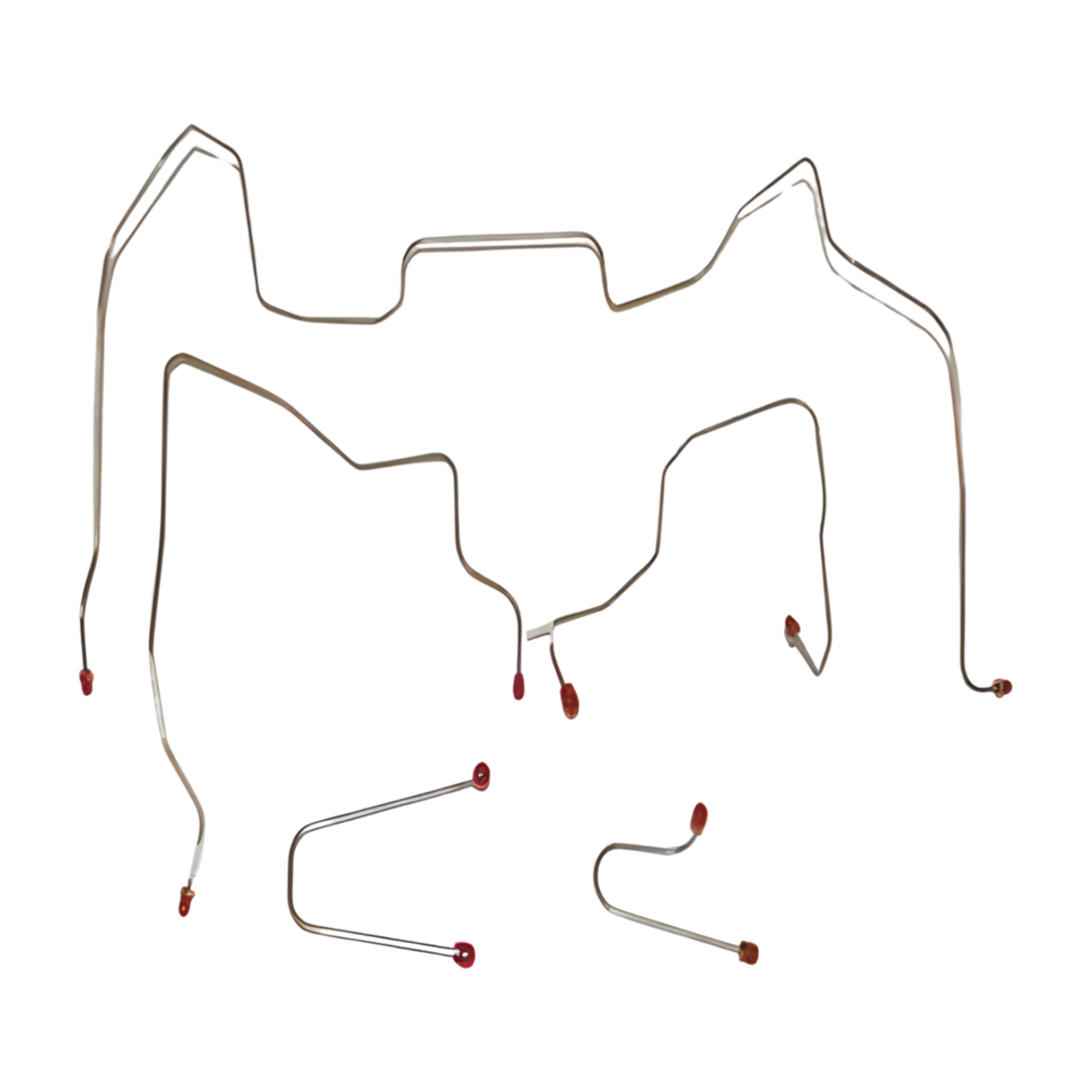 Brake Line Kit for 95-00 GMC Sierra K2500 short bed stainless steel