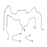 Brake Line Kit for 95-00 GMC Sierra K2500 short bed stainless steel