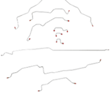 94-95 Dodge Ram 1500 Brake Line Kit 2WD Reg Cab/Short Bed  Stainless Steel