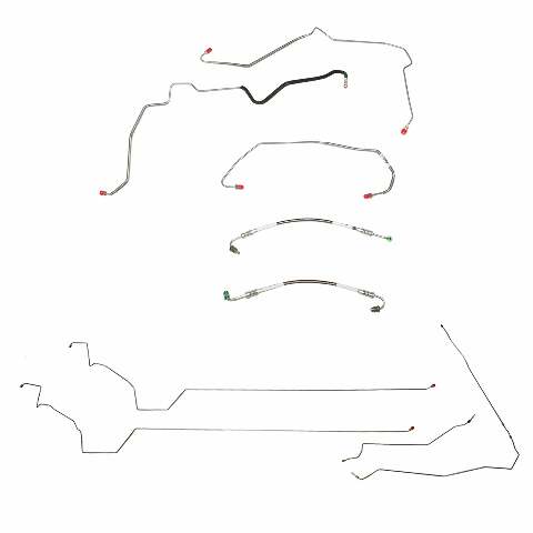 Brake Line Kit for 00-07 Chevy Monte Carlo stainless steel