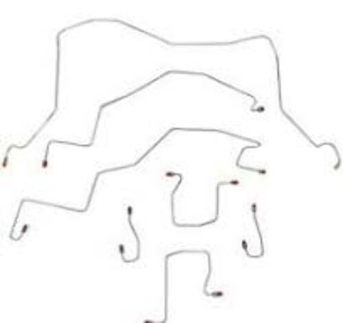 98-01 Dodge Dodge Ram 3500 Brake Line Kit 4WD Ext Cab/Long Bed RWABS Dually