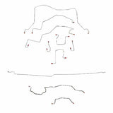 Brake Line Kit for 98-01 Dodge Dodge Ram 3500 4WD long bed stainless steel