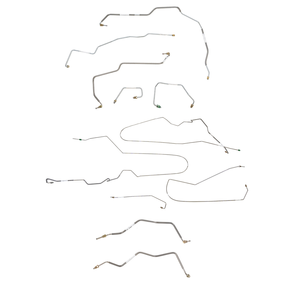 Complete Brake Line Kit for 2000-2005 Chevy Cavalier ABS steel