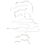 Complete Brake Line Kit for 2000-2005 Chevy Cavalier ABS stainless steel