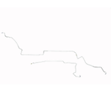 87-93 Ford Mustang Brake Line Kit With Sub Frame Connectors